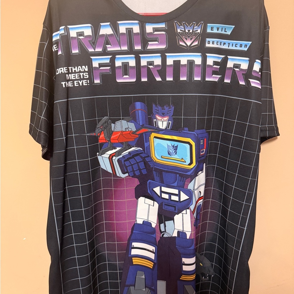 Transformers Decepticon Graphic Tee - Black & Purple